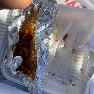 Nothing left behind , delicious