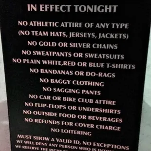Dress Code Policy