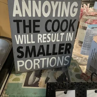 Love the humor, all the items hanging on their walls...  the US Army Pride is definitely a conversation starter