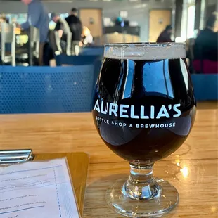 Upper Valley Pecan Stout 7%ABV pretty damn tasty.