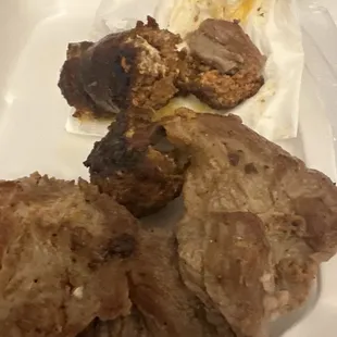 chicken wings and fried chicken, food