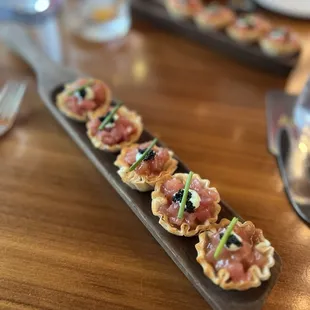 Magical dining - Ahi Tuna Bites