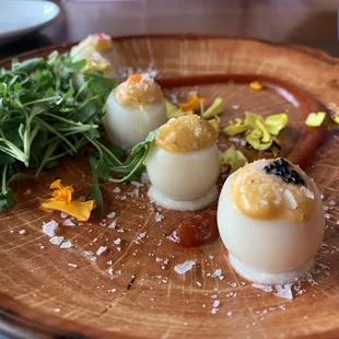 Deviled Quail Eggs