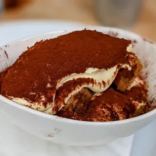 March 27 2022; Tiramisù ($9).