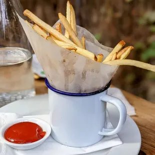 March 27 2022; Side of French fries ($6).