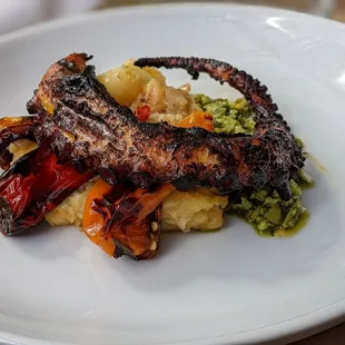 March 27 2022; Grilled octopus ($19).