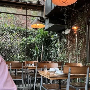 outdoor seating