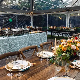 Tent flowers