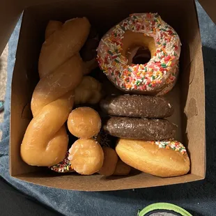 Variety of Donuts.