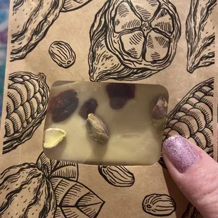 Candy bars sold in the lobby