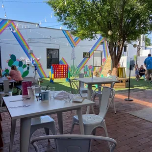 Outside activity area