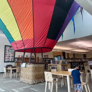 Children's book section