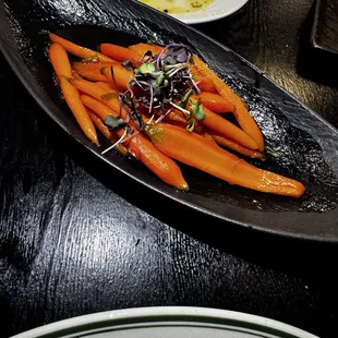 Carrots-  a bit sweet.