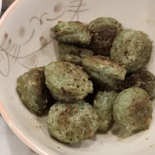 Chorizo Verde ($9/link). They taste so much better than they look, a must try from Aurora&apos;s! 6/24/2021