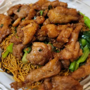 Minute Chicken Cake Noodle