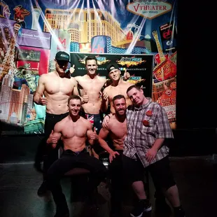 Me with the Aussie Heat Guys From Left to Right Top: Simon, Adam, &amp; Lenny Bottom: Simon &amp; Ben