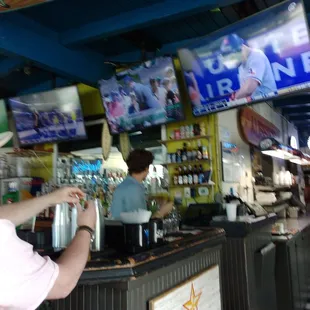 sushi and sashimi, interior