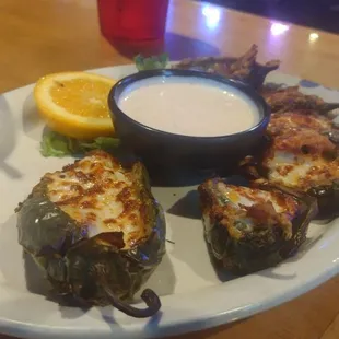 My favorite, Jalapeno poppers!