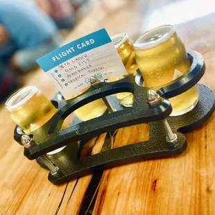 Jefa Lager, Gold Fist, Peacemaker, and Tropical Tuxedo