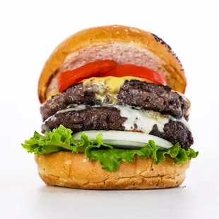 a double cheeseburger