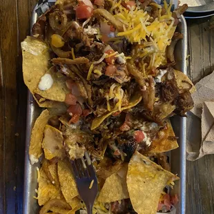BBQ Nachos, yummy!