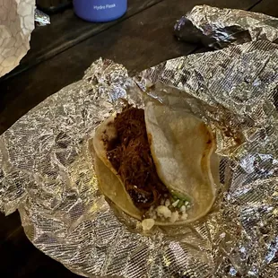 CHICKEN TINGA STREET TACO