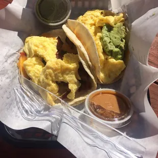 Bacon Breakfast Tacos