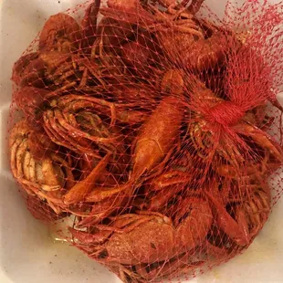 a container full of craws