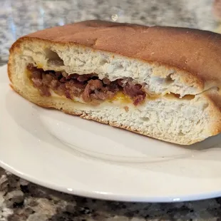 Bacon and cheese klobasnek