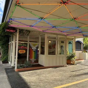 Entrance to front office