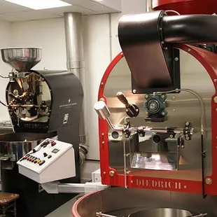 a coffee grinder and a coffee grinder