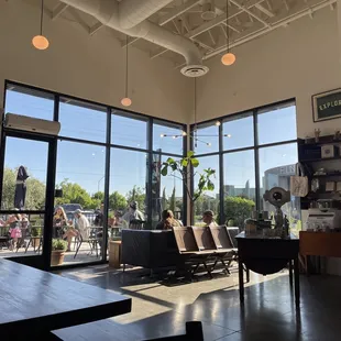 Cute shopping and lounge area