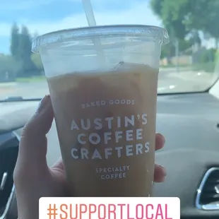 Iced Caramel Latte Nonfat