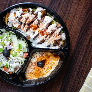  a plate of food