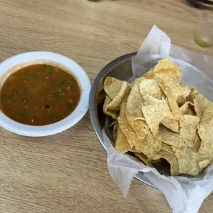 Chips and salsa