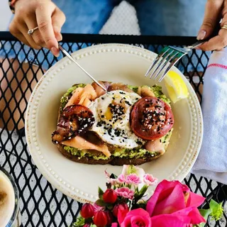 Avocado Toast with Smoked Salmon