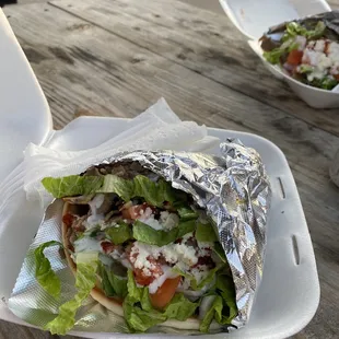 Gyro Shawarma Wrap
