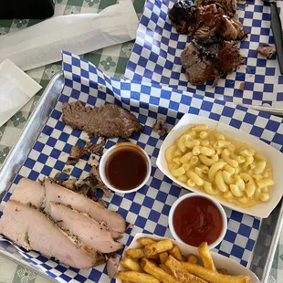 3 Meat Plate with 2 Sides