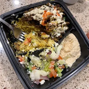 Beef Shawarma plates