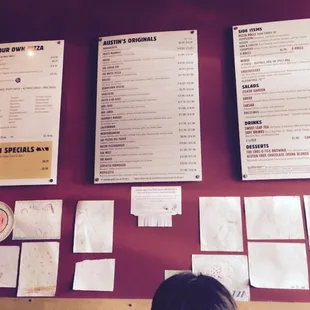 Simple and sweet menu which was good for us!