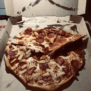 Replacement pizza