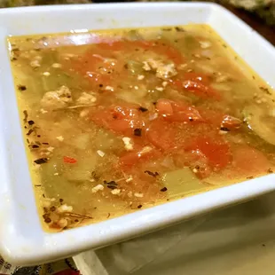 Zucchini Parmesan Cheese Soup