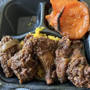 Chicken and Candied Yams