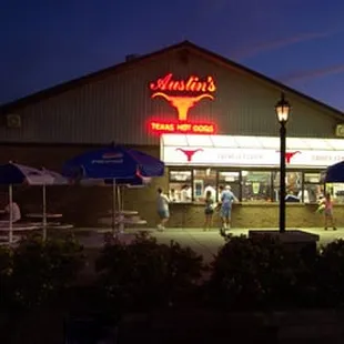 Evening on the Austin's Patio