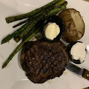This is a the &quot;Dan&apos;s ribeye&quot; with out the onions and mushrooms