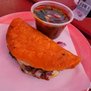 Quesobirria picante
