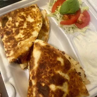 Quesadillas en Harina