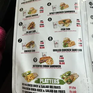 Menu 1/2025