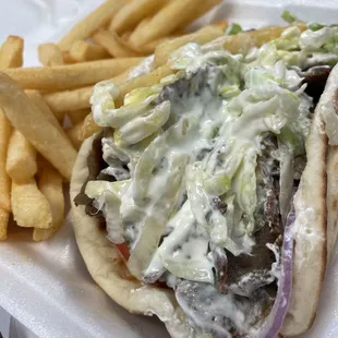 1. Classic Gyro Only Sandwich Combo