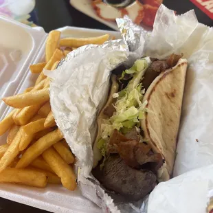 1. Classic Gyro Only Sandwich Combo